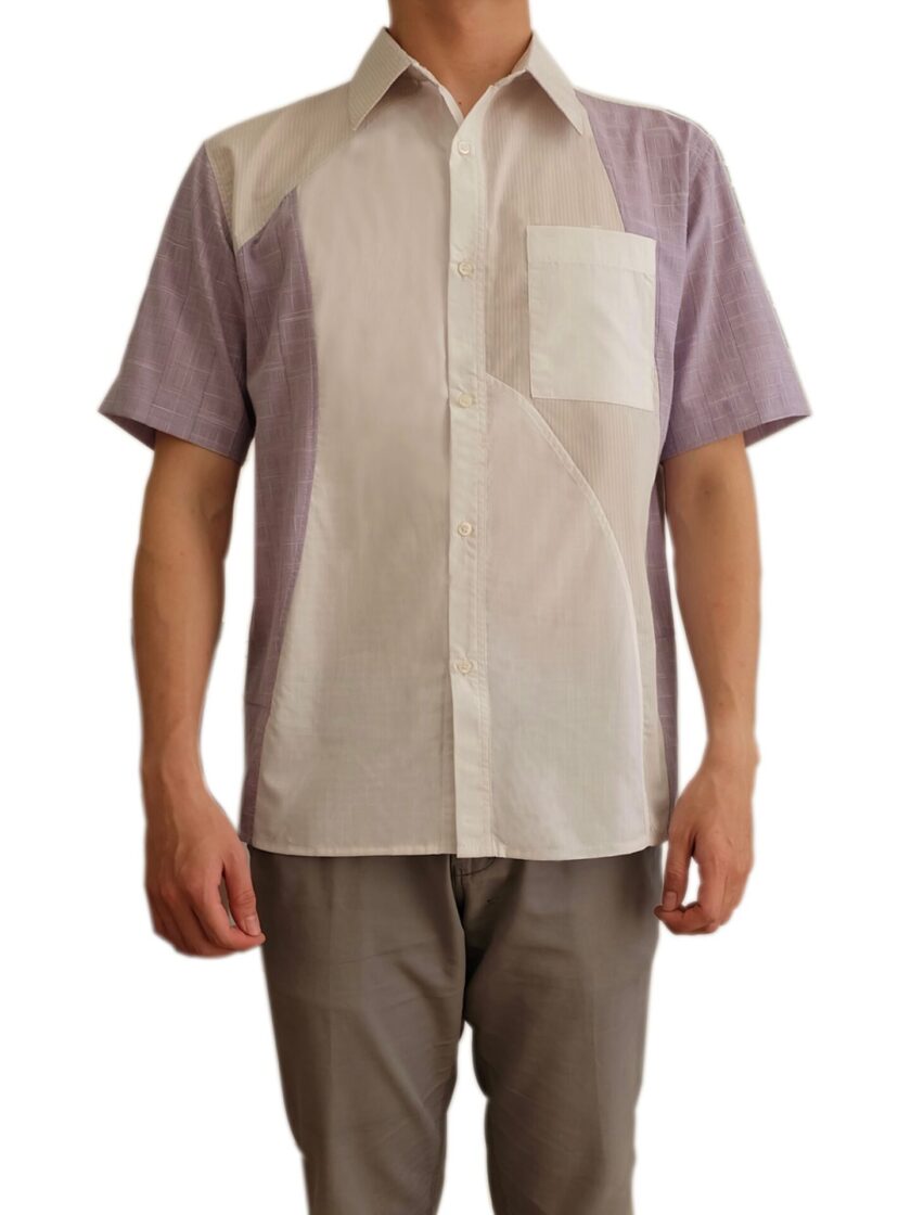 Aru Shirt Purple Upcycled