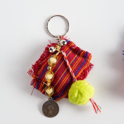 Bag Charm with Tenun