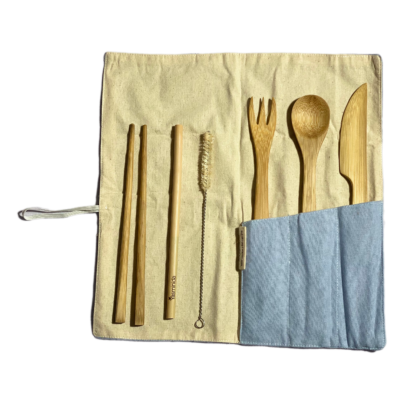 Bamboo Cutlery Sets Place Mat