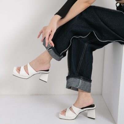 Brianna Heels White