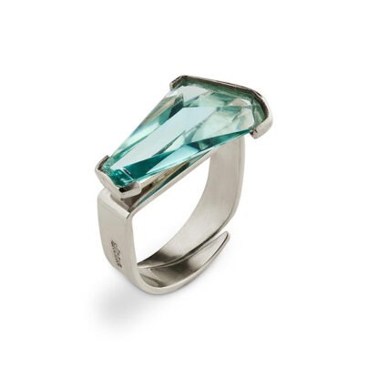 ARTISTICA Contemporary Ring with Recycle Glass