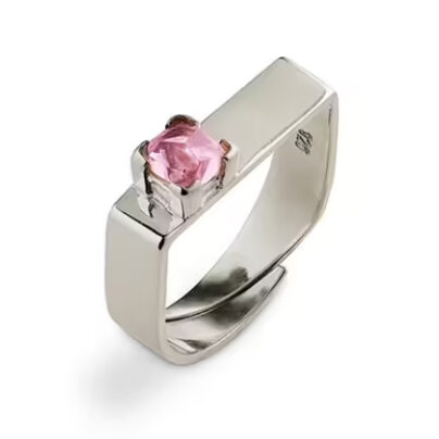 ARTISTICA Minimalist Ring with Recycle Glass