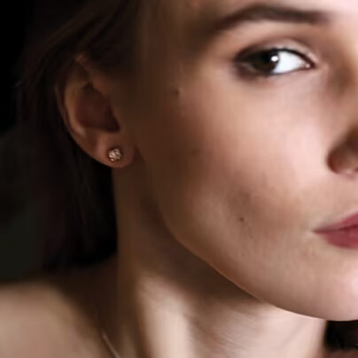 ARTISTICA Minimalist Earring with Recycle Glass - Gambar 2